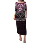 Personalized Manly Warringah Sea Eagles Puletasi Polynesian Tribal Pattern Style