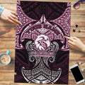 Personalized Manly Warringah Sea Eagles Puzzle Polynesian Tribal Pattern Style