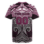 Personalized Manly Warringah Sea Eagles Rugby Jersey Polynesian Tribal Pattern Style