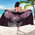 Personalized Manly Warringah Sea Eagles Sarong Polynesian Tribal Pattern Style