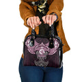 Personalized Manly Warringah Sea Eagles Shoulder Handbag Polynesian Tribal Pattern Style