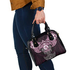 Personalized Manly Warringah Sea Eagles Shoulder Handbag Polynesian Tribal Pattern Style