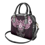 Personalized Manly Warringah Sea Eagles Shoulder Handbag Polynesian Tribal Pattern Style