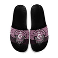 Personalized Manly Warringah Sea Eagles Slide Sandals Polynesian Tribal Pattern Style