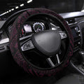 Manly Warringah Sea Eagles Steering Wheel Cover Polynesian Tribal Pattern Style