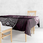 Personalized Manly Warringah Sea Eagles Tablecloth Polynesian Tribal Pattern Style
