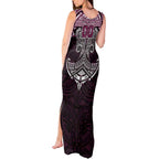Personalized Manly Warringah Sea Eagles Tank Maxi Dress Polynesian Tribal Pattern Style