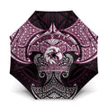Personalized Manly Warringah Sea Eagles Umbrella Polynesian Tribal Pattern Style