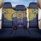 Personalized Melbourne Storm Back Car Seat Cover Polynesian Tribal Pattern Style