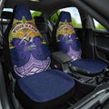 Personalized Melbourne Storm Car Seat Cover Polynesian Tribal Pattern Style