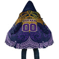 Personalized Melbourne Storm Cloak Polynesian Tribal Pattern Style