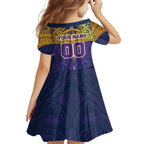 Personalized Melbourne Storm Family Matching Tank Maxi Dress and Hawaiian Shirt Polynesian Tribal Pattern Style