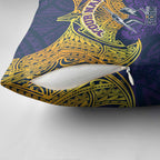 Personalized Melbourne Storm Pillow Cover Polynesian Tribal Pattern Style
