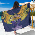 Personalized Melbourne Storm Sarong Polynesian Tribal Pattern Style