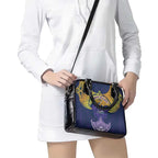 Personalized Melbourne Storm Shoulder Handbag Polynesian Tribal Pattern Style