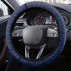 Melbourne Storm Steering Wheel Cover Polynesian Tribal Pattern Style