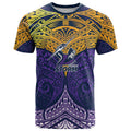 Personalized Melbourne Storm T Shirt Polynesian Tribal Pattern Style