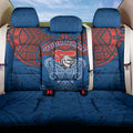 Personalized Newcastle Knights Back Car Seat Cover Polynesian Tribal Pattern Style