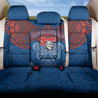 Personalized Newcastle Knights Back Car Seat Cover Polynesian Tribal Pattern Style