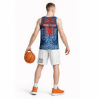 Personalized Newcastle Knights Basketball Jersey Polynesian Tribal Pattern Style
