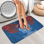 Personalized Newcastle Knights Bathroom Set Polynesian Tribal Pattern Style