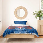 Personalized Newcastle Knights Bedding Set Polynesian Tribal Pattern Style