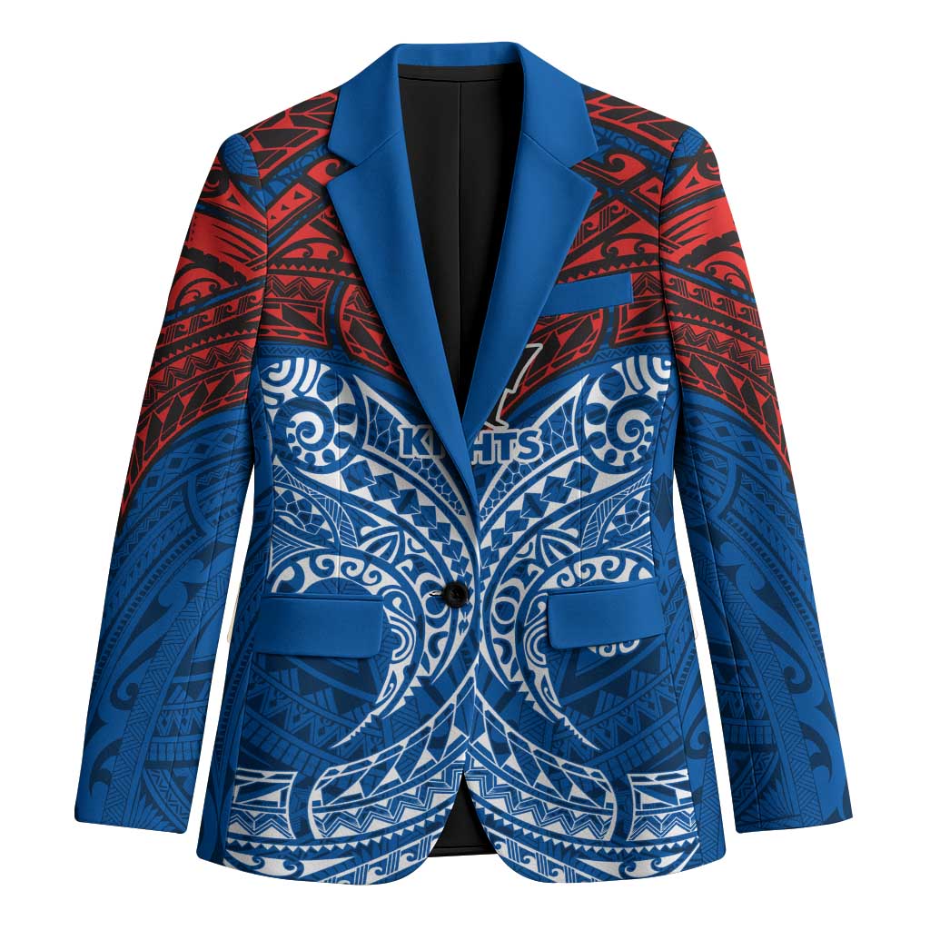 Personalized Newcastle Knights Blazer Polynesian Tribal Pattern Style