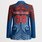 Personalized Newcastle Knights Blazer Polynesian Tribal Pattern Style