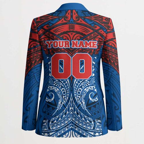 Personalized Newcastle Knights Blazer Polynesian Tribal Pattern Style