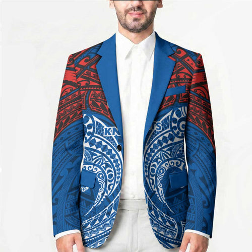 Personalized Newcastle Knights Blazer Polynesian Tribal Pattern Style