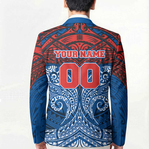 Personalized Newcastle Knights Blazer Polynesian Tribal Pattern Style