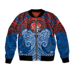 Personalized Newcastle Knights Bomber Jacket Polynesian Tribal Pattern Style