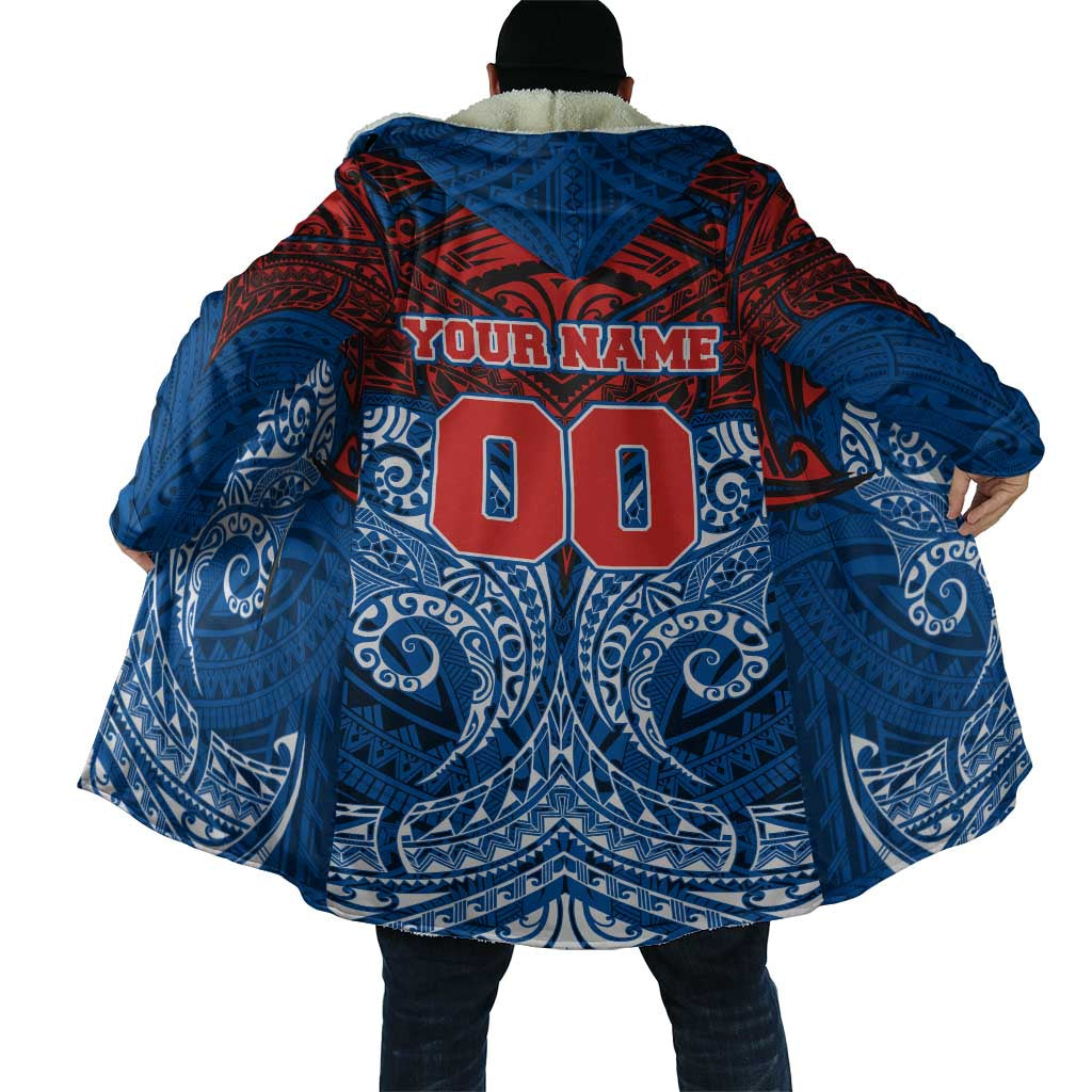Personalized Newcastle Knights Cloak Polynesian Tribal Pattern Style