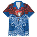 Personalized Newcastle Knights Hawaiian Shirt Polynesian Tribal Pattern Style