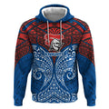 Personalized Newcastle Knights Hoodie Polynesian Tribal Pattern Style