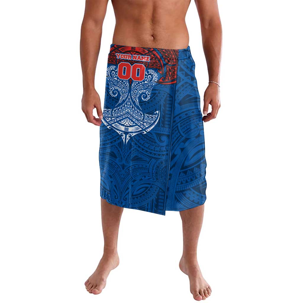 Personalized Newcastle Knights Lavalava Polynesian Tribal Pattern Style