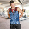 Personalized Newcastle Knights Men Tank Top Polynesian Tribal Pattern Style