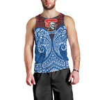 Personalized Newcastle Knights Men Tank Top Polynesian Tribal Pattern Style
