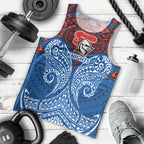 Personalized Newcastle Knights Men Tank Top Polynesian Tribal Pattern Style