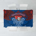 Personalized Newcastle Knights Tablecloth Polynesian Tribal Pattern Style