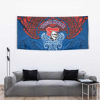 Personalized Newcastle Knights Tapestry Polynesian Tribal Pattern Style
