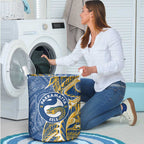 Parramatta Eels Laundry Basket Polynesian Tribal Tattoo Pacific Sport Art