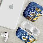 Parramatta Eels AirPods Case Polynesian Tribal Tattoo Pacific Sport Art