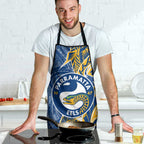 Parramatta Eels Apron Polynesian Tribal Tattoo Pacific Sport Art