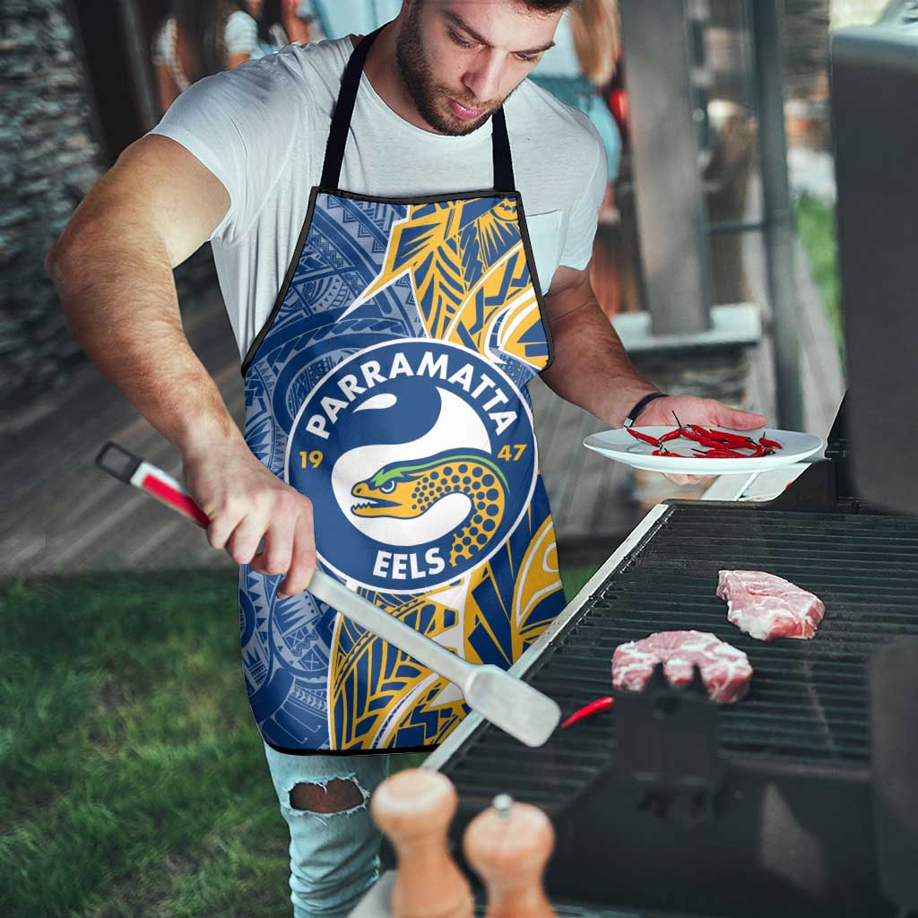 Parramatta Eels Apron Polynesian Tribal Tattoo Pacific Sport Art