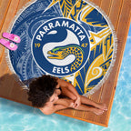 Parramatta Eels Beach Blanket Polynesian Tribal Tattoo Pacific Sport Art