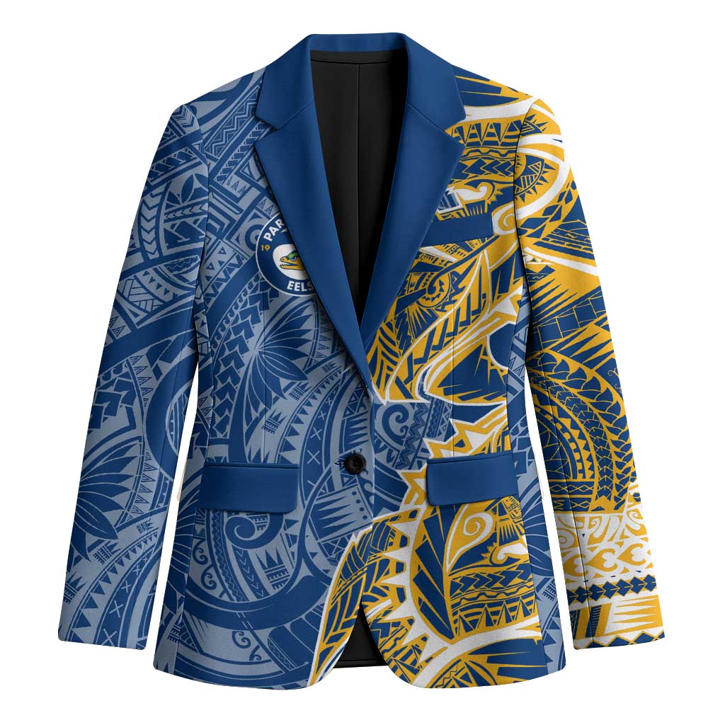 Parramatta Eels Blazer Polynesian Tribal Tattoo Pacific Sport Art