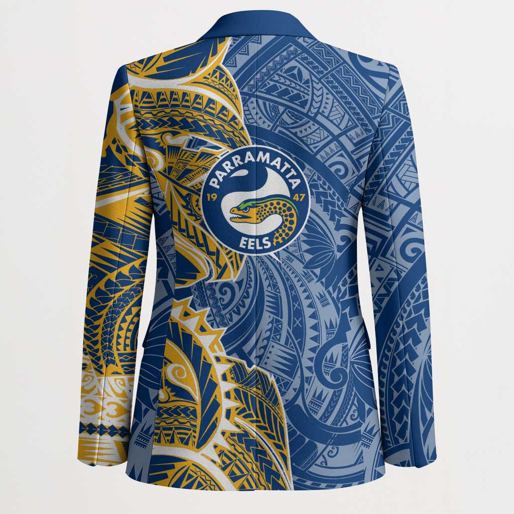 Parramatta Eels Blazer Polynesian Tribal Tattoo Pacific Sport Art