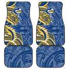 Parramatta Eels Car Mats Polynesian Tribal Tattoo Pacific Sport Art