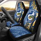 Parramatta Eels Car Seat Cover Polynesian Tribal Tattoo Pacific Sport Art